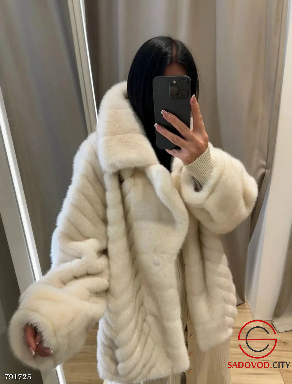 Шуба из искусственного меха - Bruno фото 4