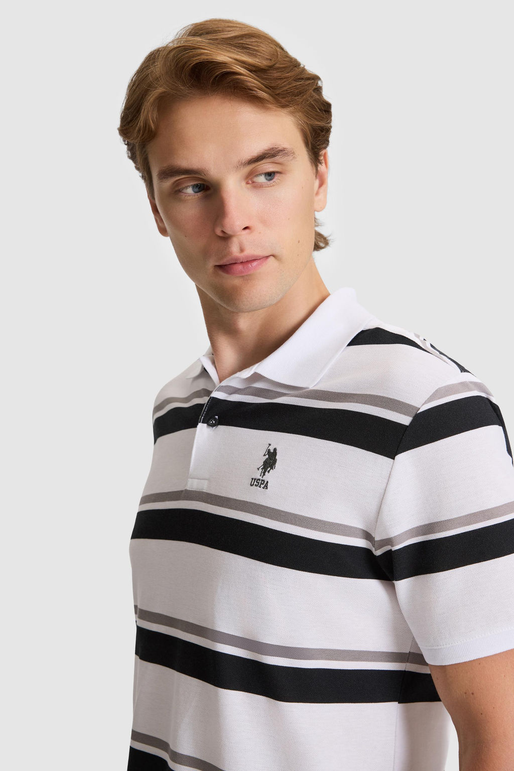 Erkek Siyah Regular Fit Polo Yaka Ti__rt