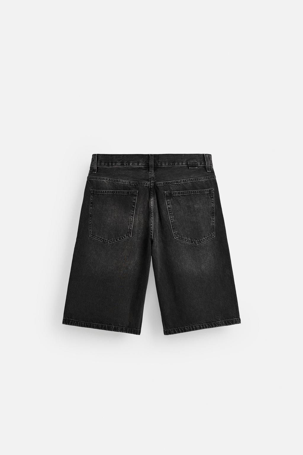 BAGGY FIT DENIM BERMUDA SHORTS - Zara фото 31