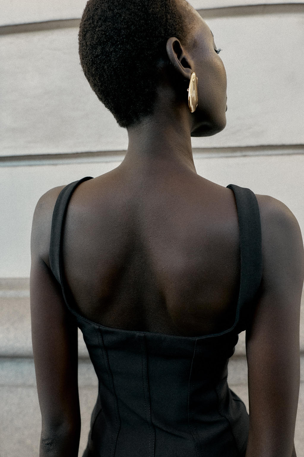 TOP CORSETERO CREMALLERA / Negro - Zara фото 14