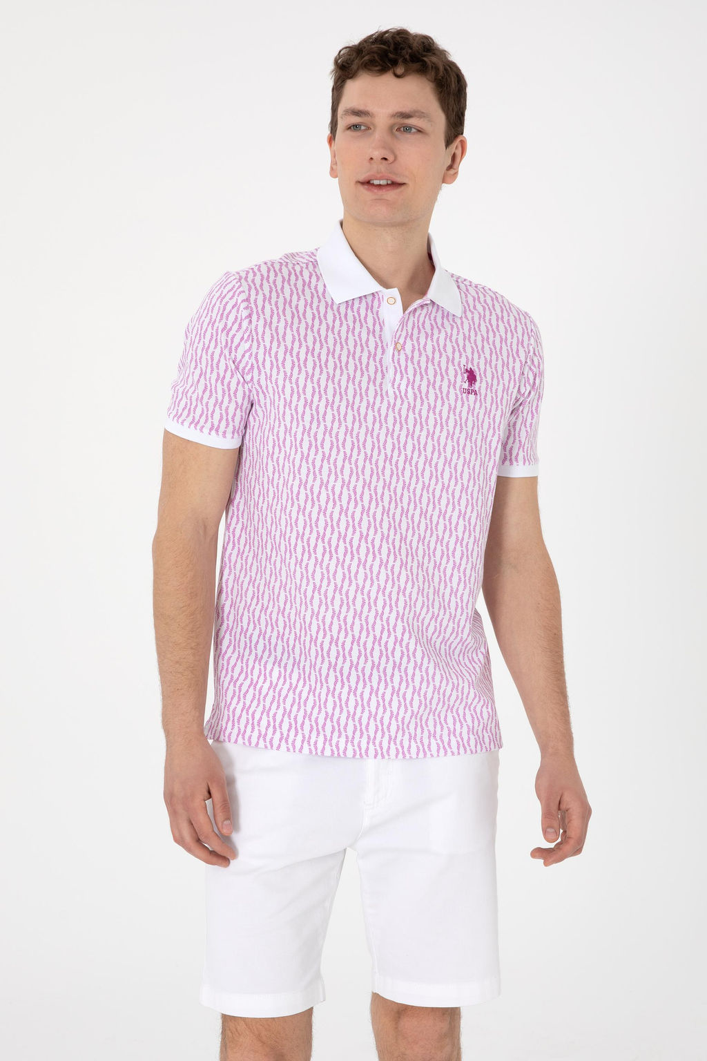 Erkek Regular Fit Polo Yaka Menek_e Ti__rt Sepette S_rpriz _ndirim - U.s. polo assn фото 3