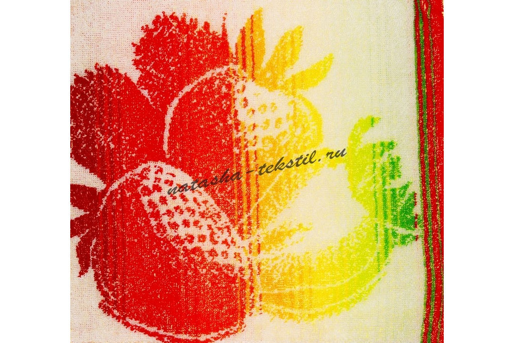 Салфетка махровая птк. жак. 4225, Клубника М 30х30