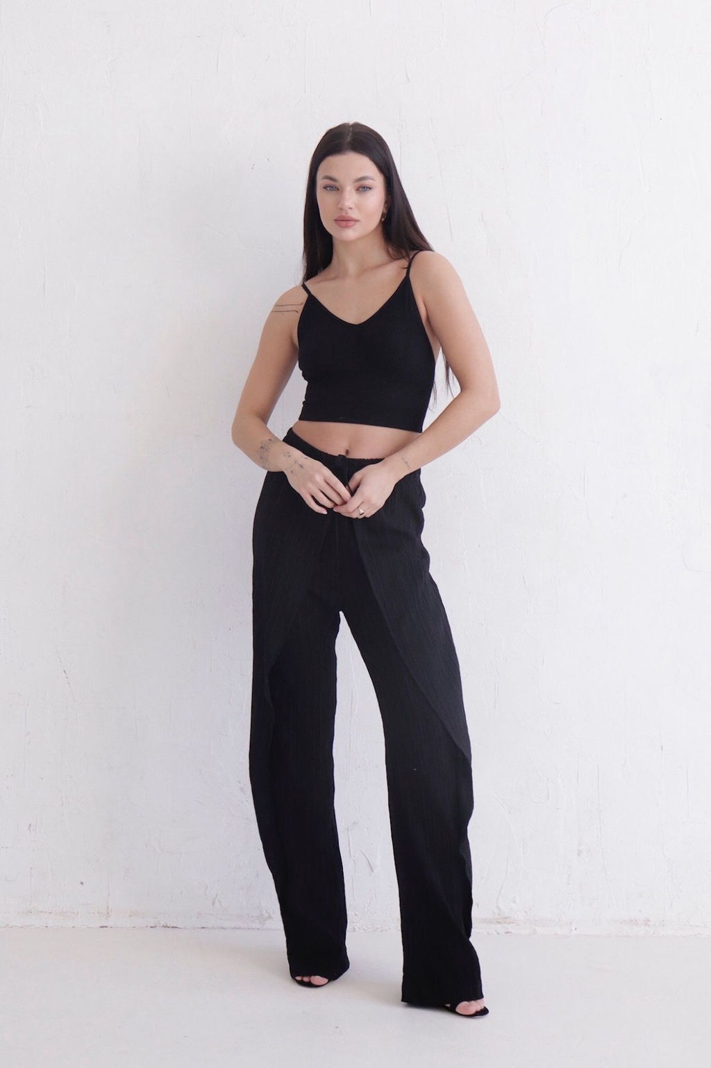 Брюки чёрные - Martichelli фото 6