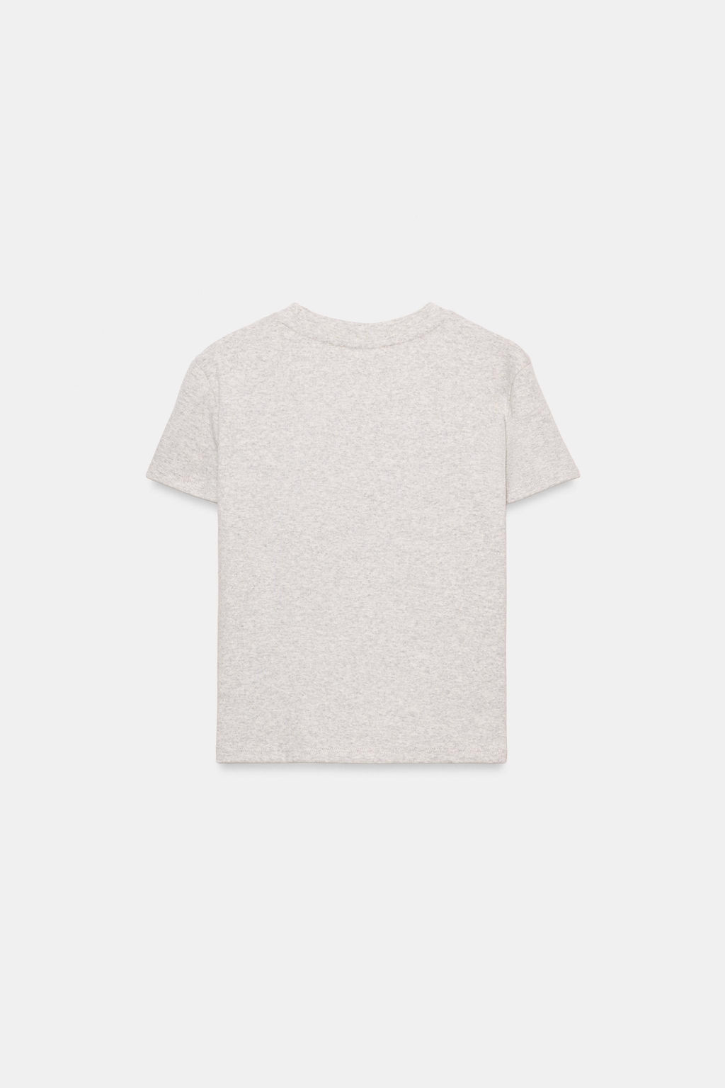 CAMISETA MANGA CORTA OSO / Gris vigor? - Zara фото 6