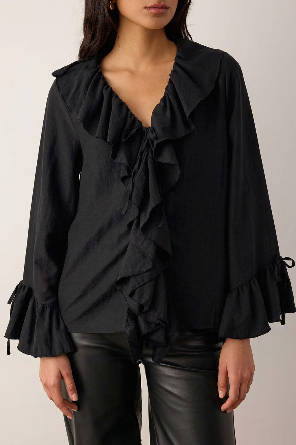 Koyu Bordo F?rf?r Detayl? Dokuma Bluz TWOAW26BZ00290 - Trendyolmilla фото 7