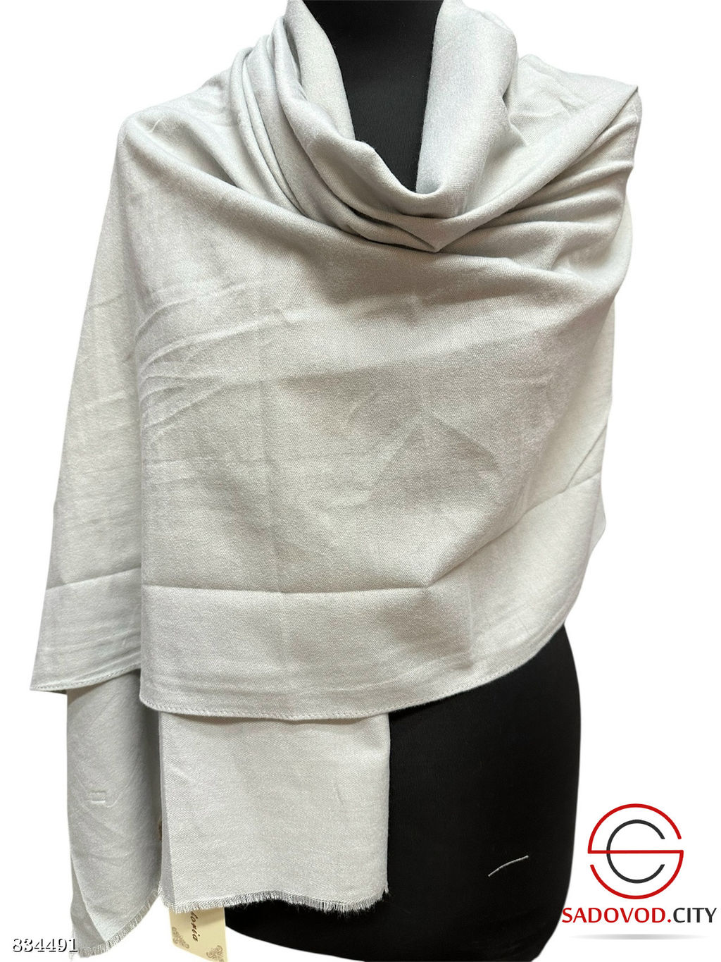 Шарф женский однотонный - Bruno фото 2