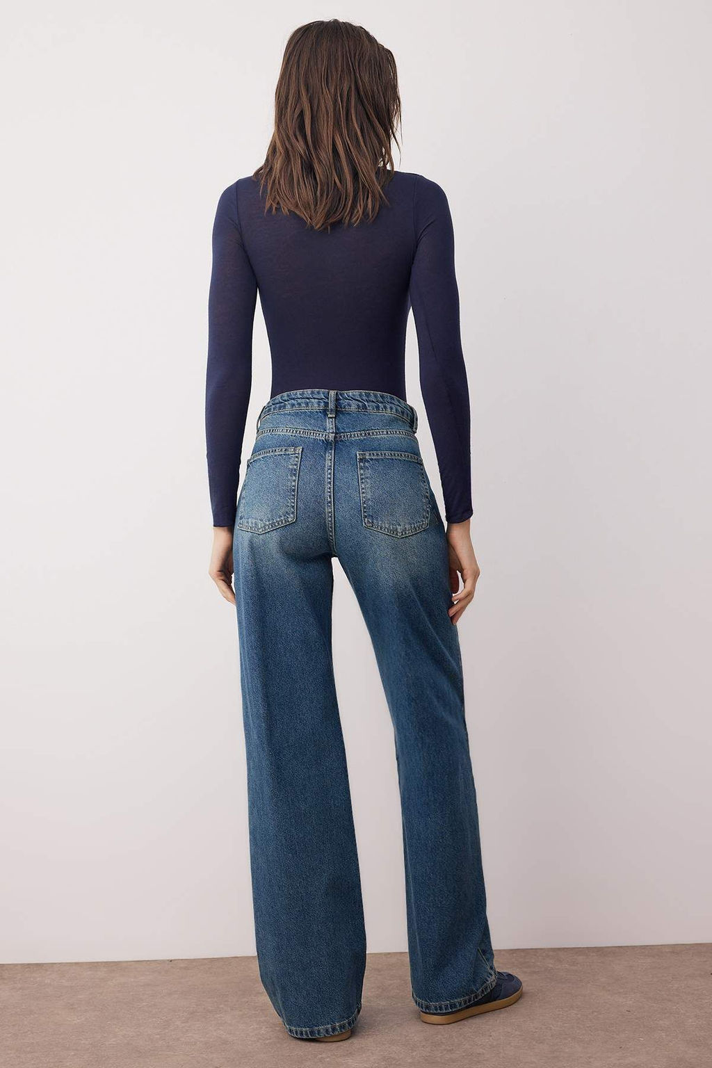 Mavi Yuksek Bel Genis Paca Wide Leg Jeans TWOAW26JE00082 - Trendyolmilla фото 4