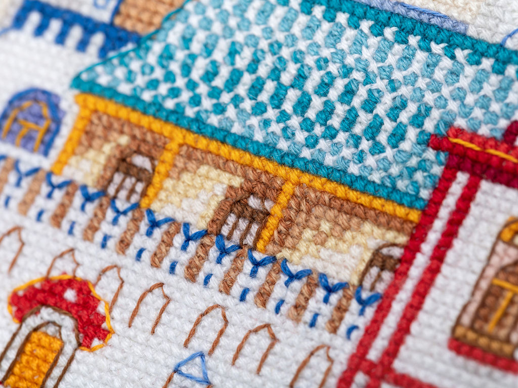 Набор для вышивания PANNA GM-7397 Измайловский Кремль 30 х 19 см