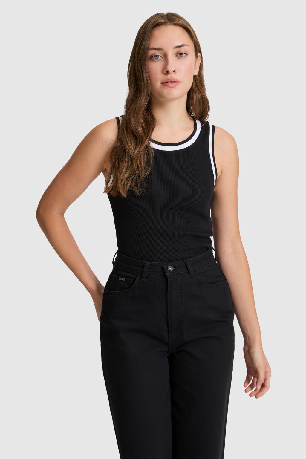 Kad_n Siyah Bisiklet Yaka Ti__rt - U.s. polo assn фото 3