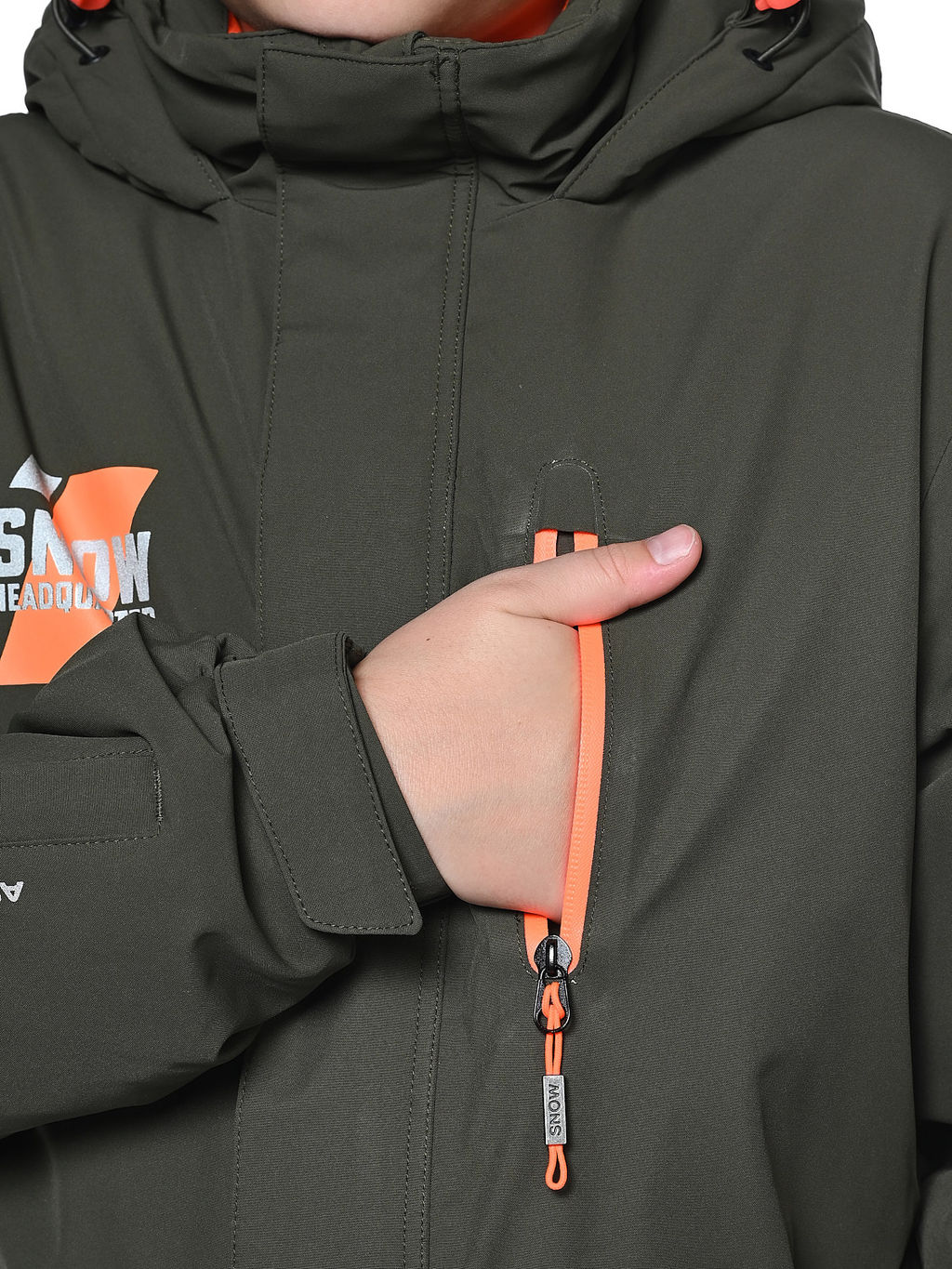 Комбинезон T-9070 Черный - Snow headquarter фото 18