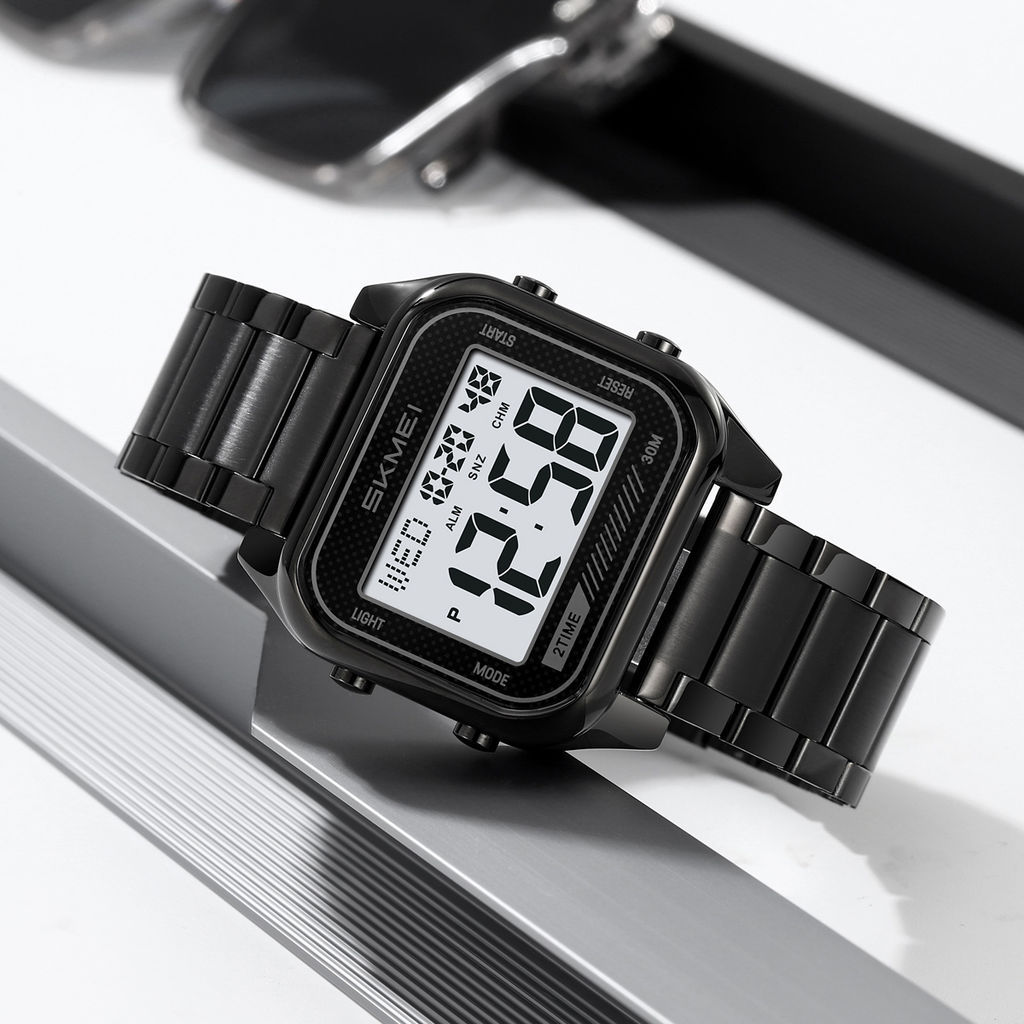 Часы наручные Skmei мужские электронные спортивные 2478black-white