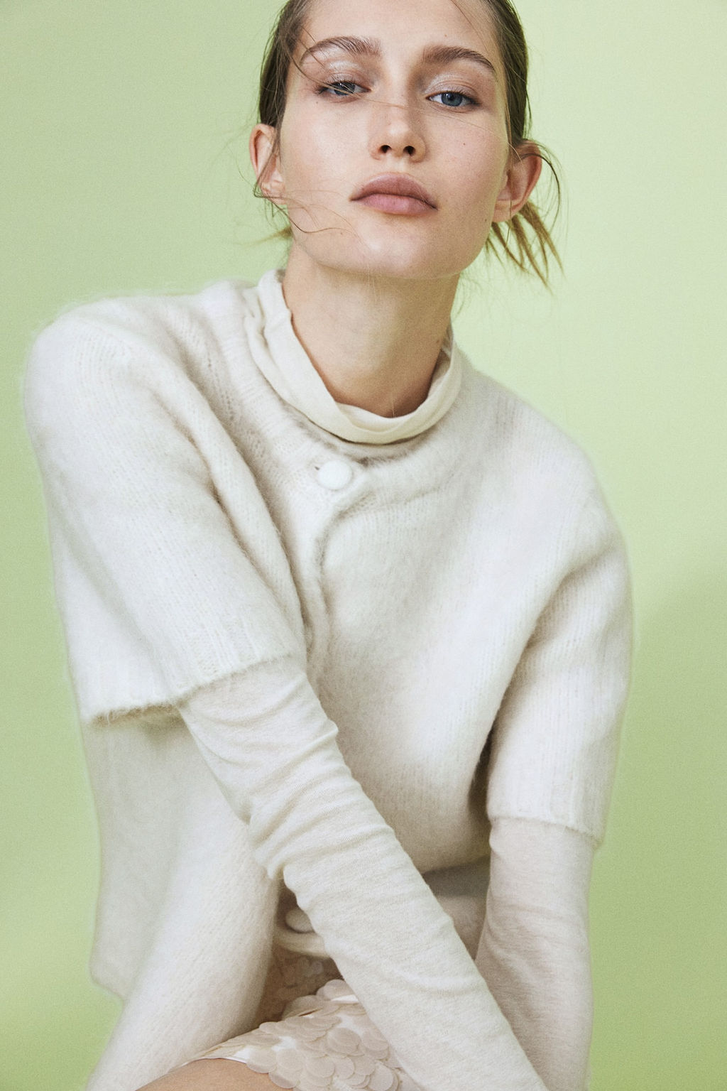 Mohair-blend cardigan - H&m фото 3