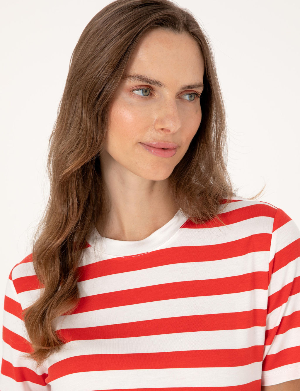 Beyaz Regular Fit Ti__rt - Pierre cardin фото 2