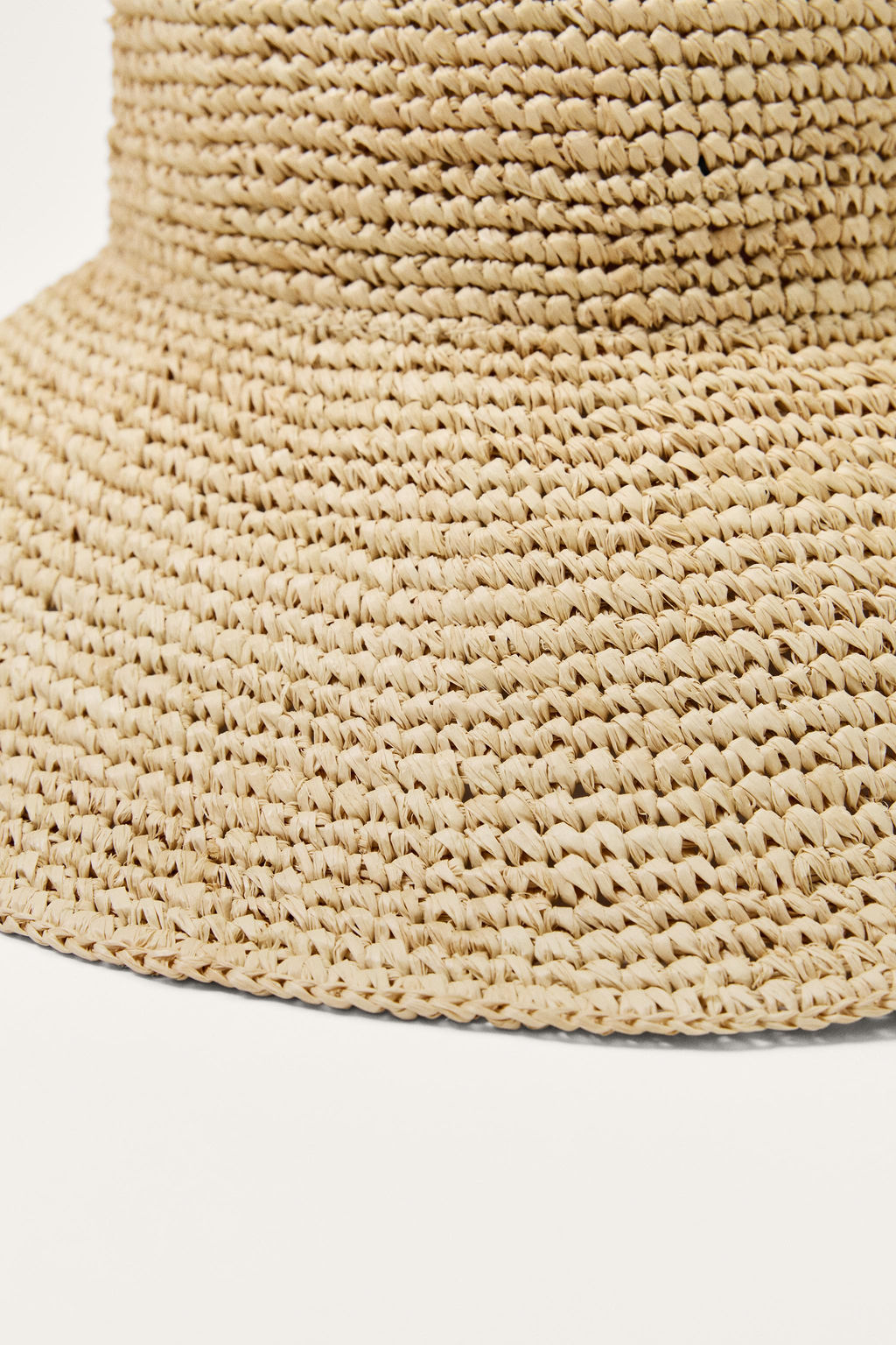 LIMITED EDITION RAFFIA BUCKET HAT - Zara фото 13
