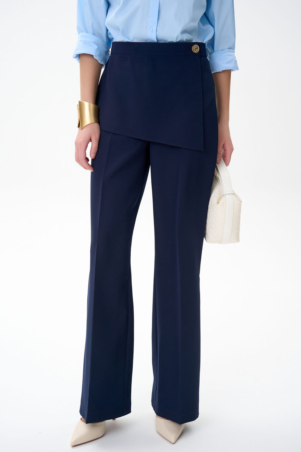 Брюки Агния (черника) - Эльза фото 14