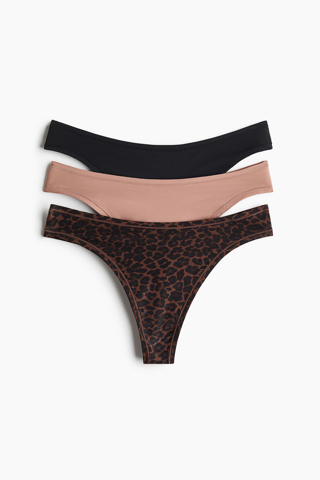 Pack de 3 bragas Thong de microfibra - H&m фото 2