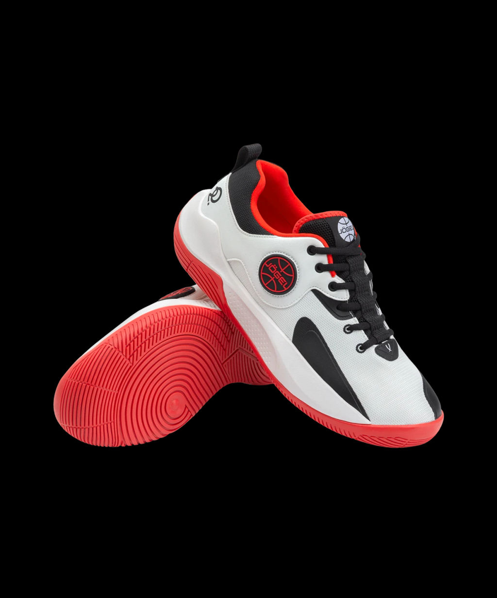 БЕЗ УПАКОВКИ Кроссовки баскетбольные JOGEL Launch LOW, White/black/red