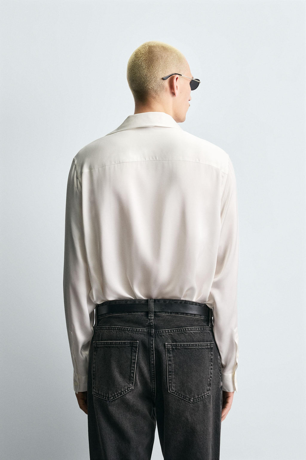 FLOWING SHIRT WITH TIED DETAIL - Zara фото 3