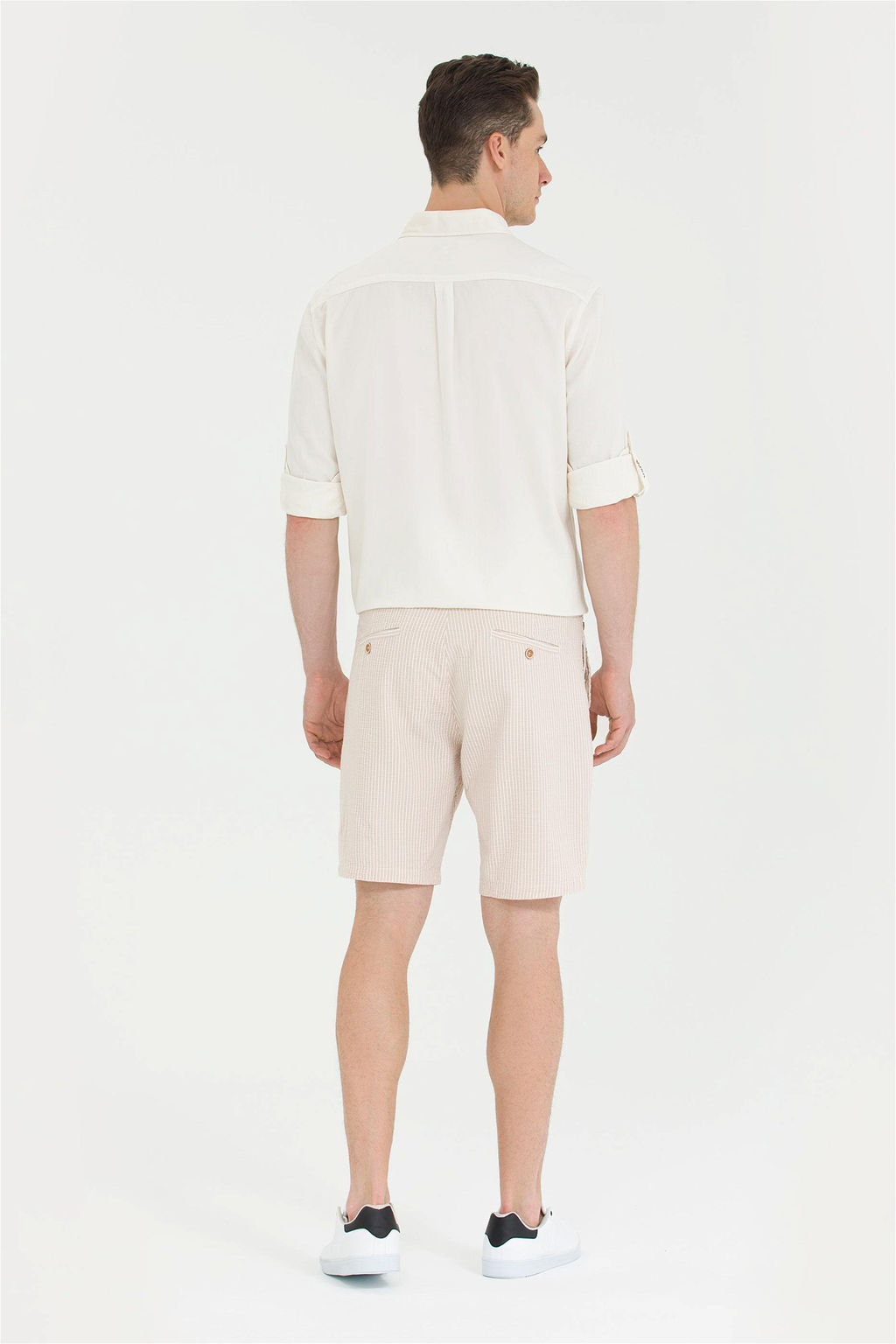 Мужские верблюжьи тканые шорты - U.s. polo assn фото 11