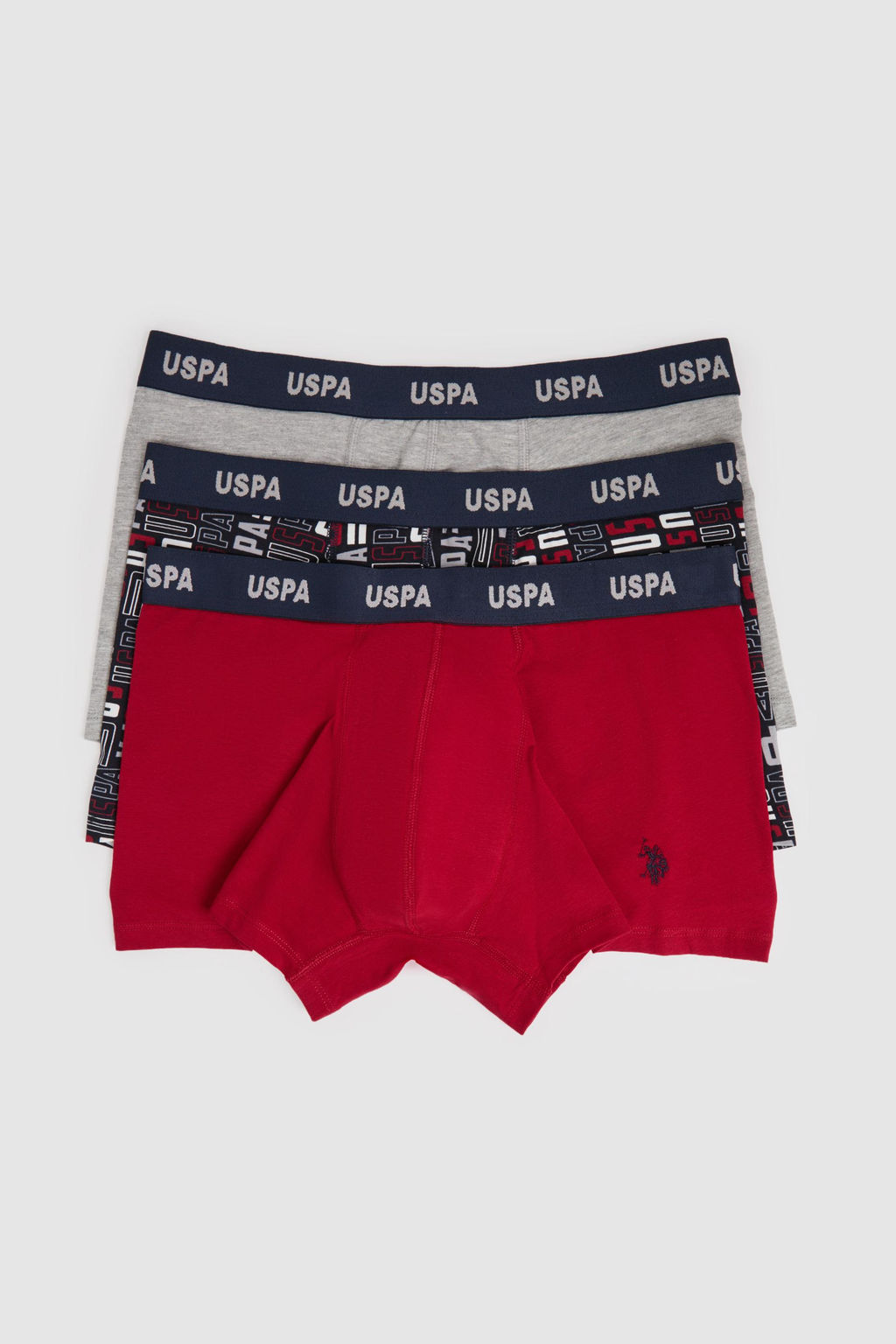 Erkek K_rm_z_ 3l_ Boxer Tak_m_