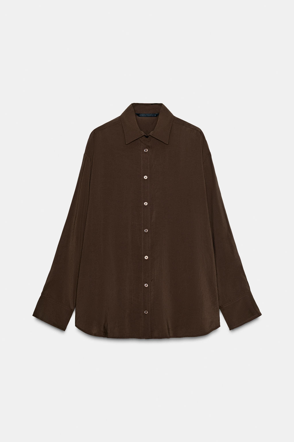 OVERSIZE FLOWING SHIRT - Zara фото 12