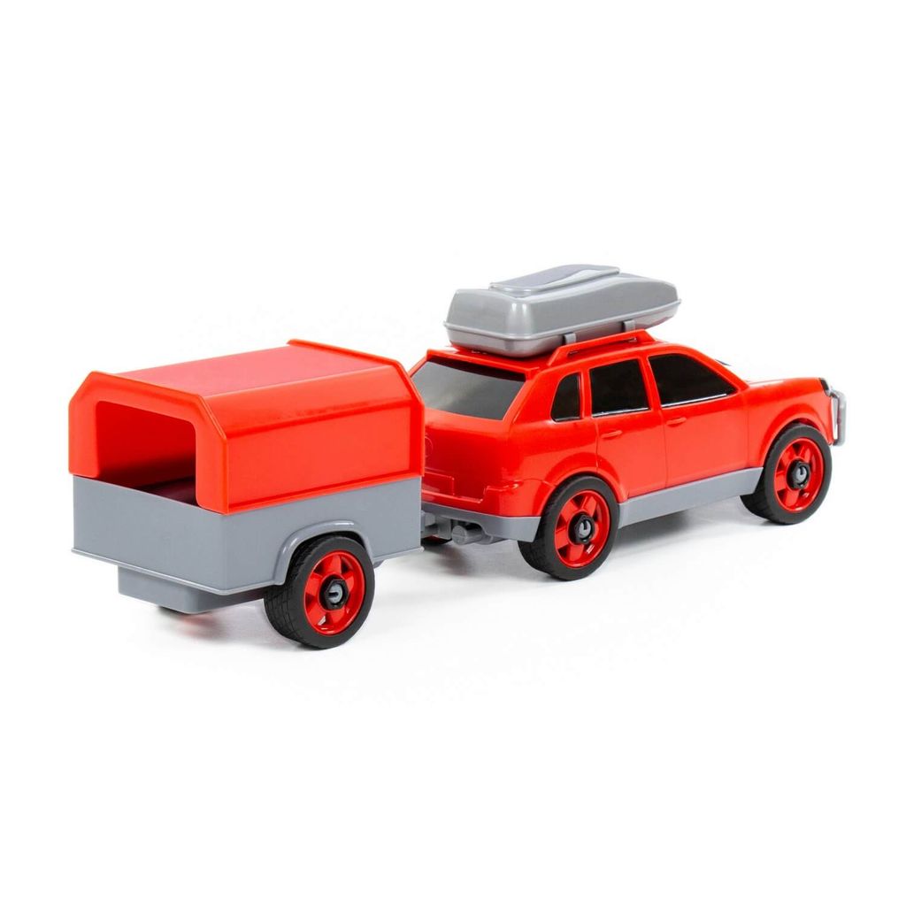 Автомобиль легковой с прицепом (в сеточке) - Полесье фото 3