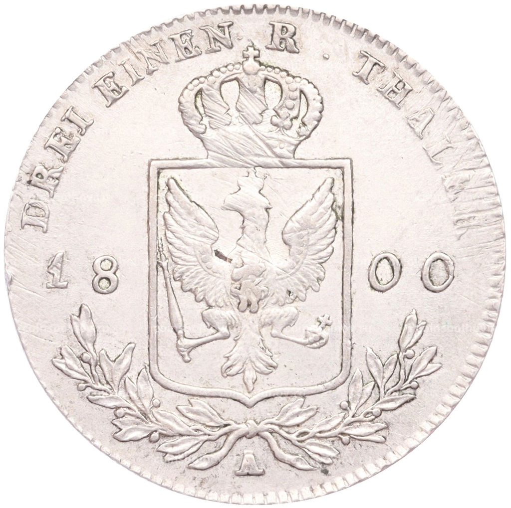 1/3 талера 1800 года A Пруссия