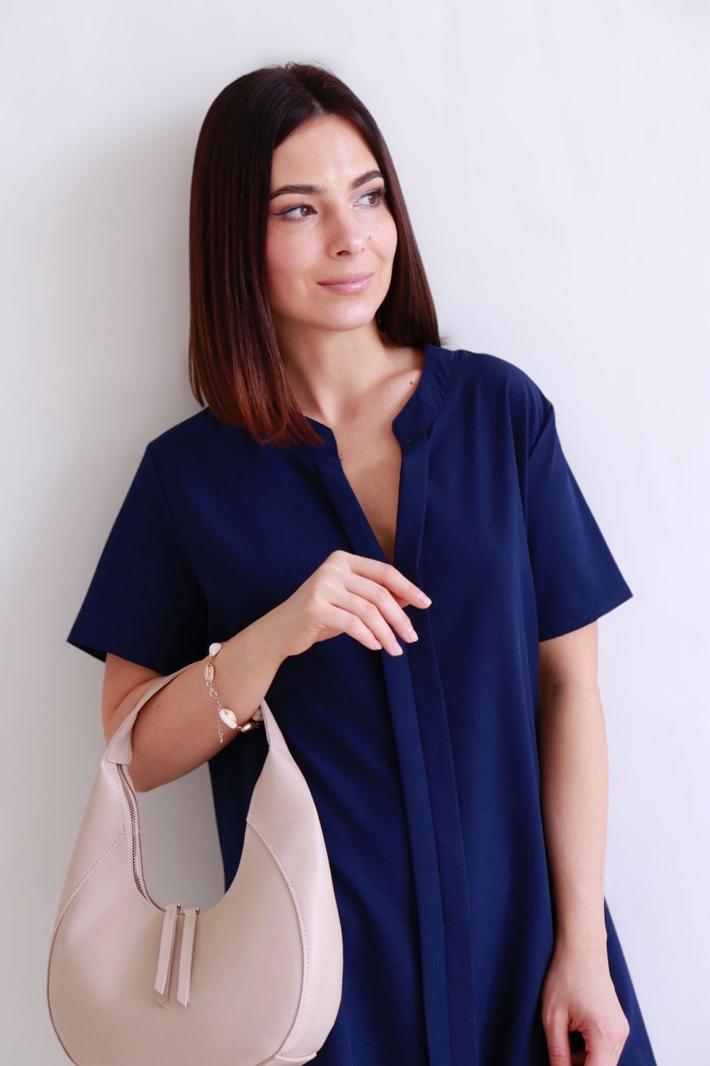 Martichelli Платье синее  фото 5