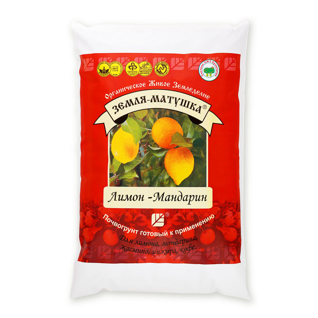БШК Земля-Матушка Грунт Лимон-Мандарин 3 л (4 шт./упак.)