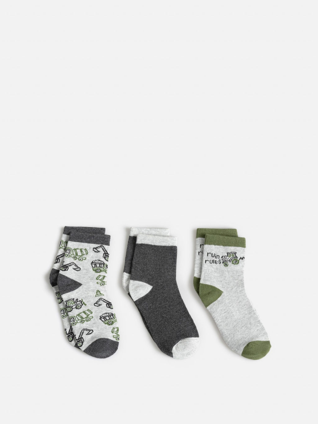 ACOOLA / Носки детские в наборе из 3 пар Mertens серый меланж