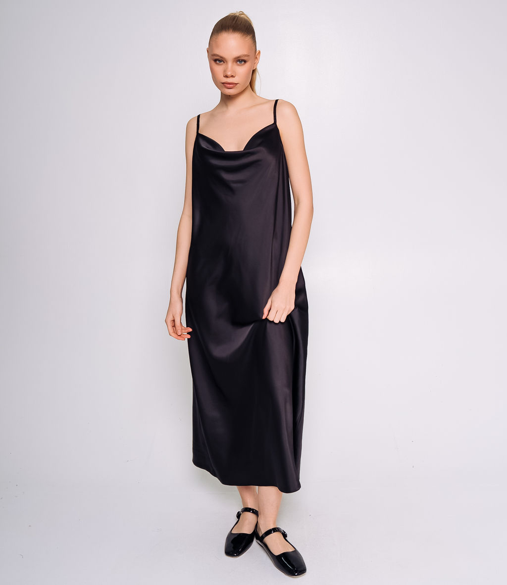 Платье #ОКТ025003, чёрный