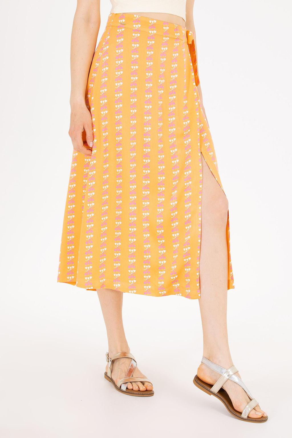 U. S. Polo Assn Женская тканая юбка с плиткой - U.s. polo assn фото 2