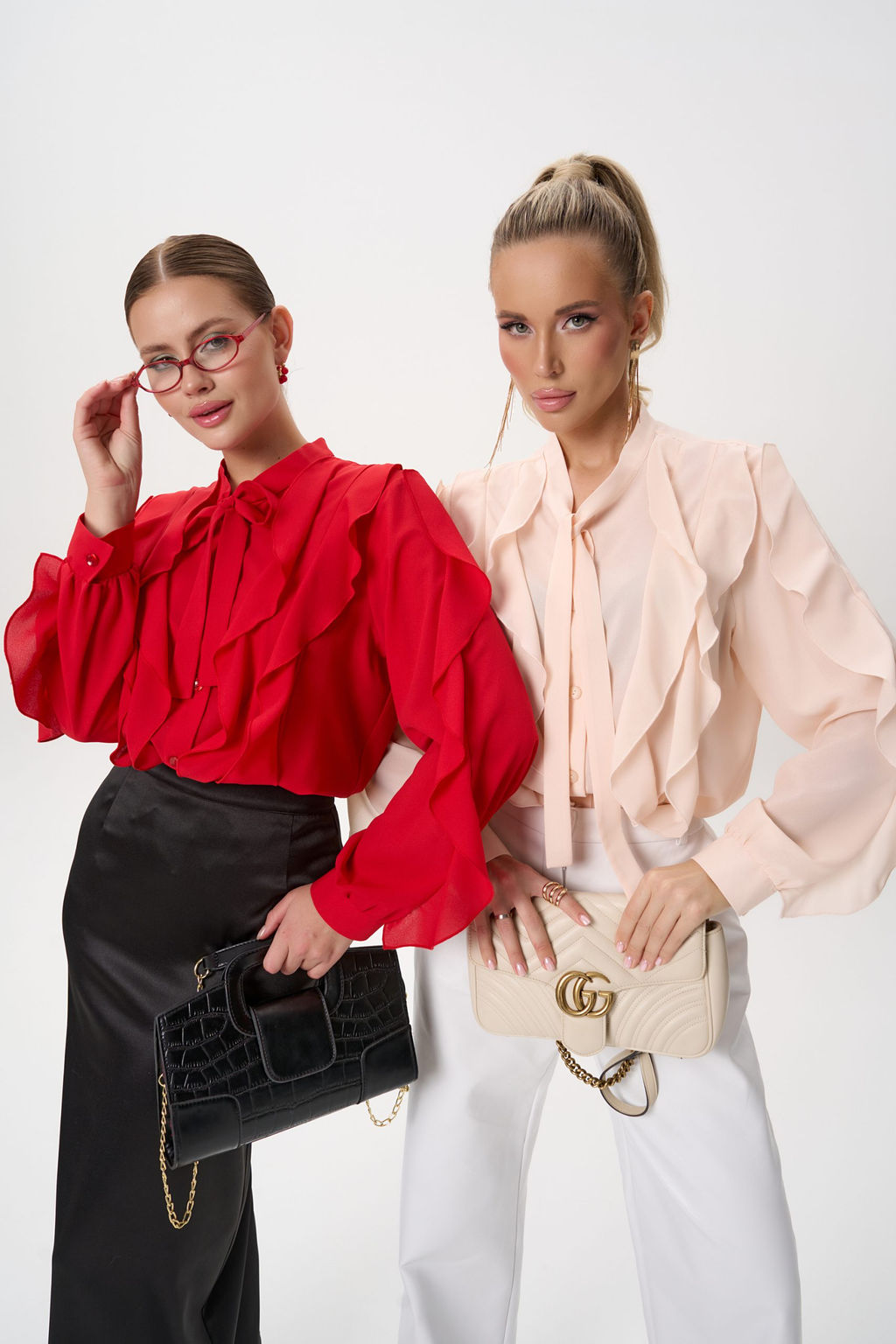 Рубашка Кристл (персиковый)