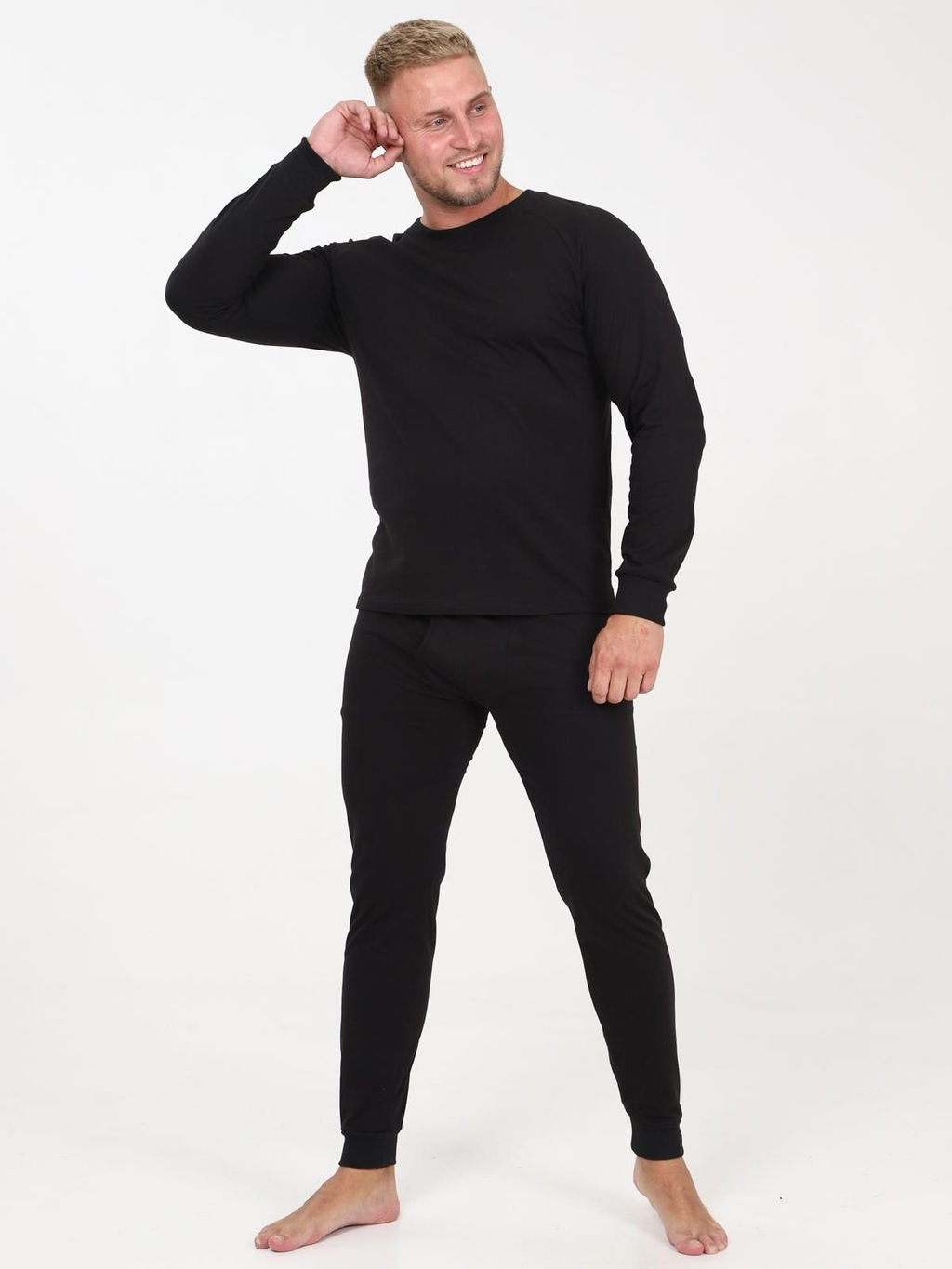 IV-CAPRIZ Нат. бел. - пижама черный