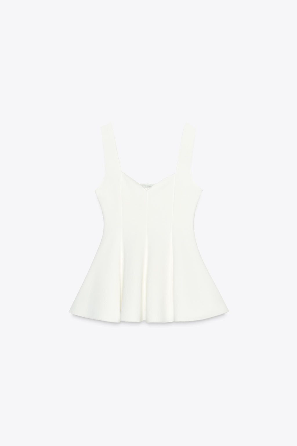 PEPLUM STRETCH TOP - Zara фото 25