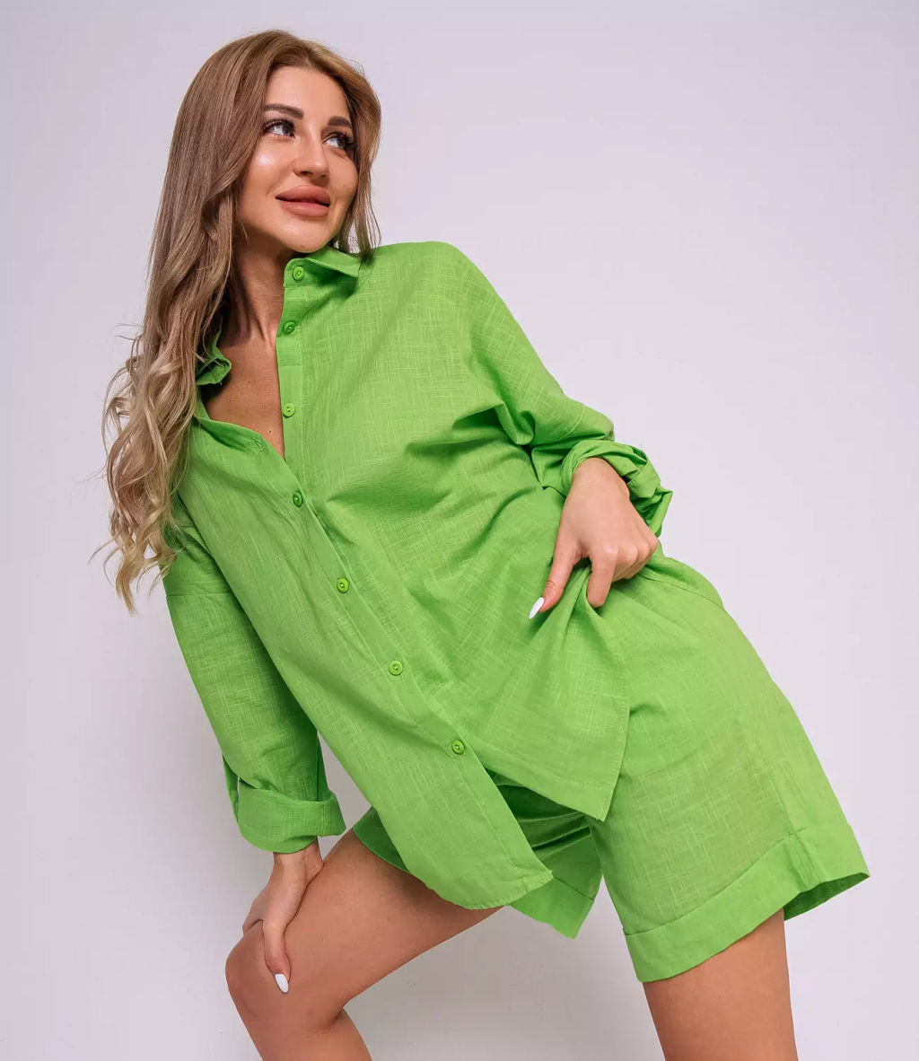 Костюм #БШ13451, салатовый - Dommod фото 4