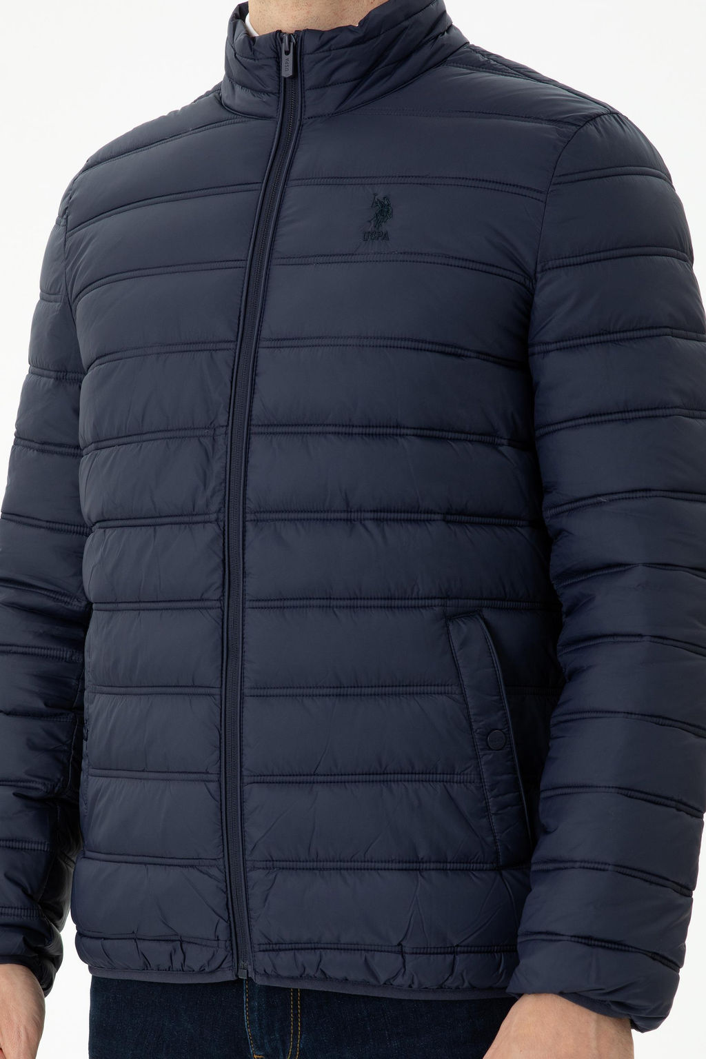 U. S. Polo Assn / Мужское темно-синее пальто - U.s. polo assn фото 20