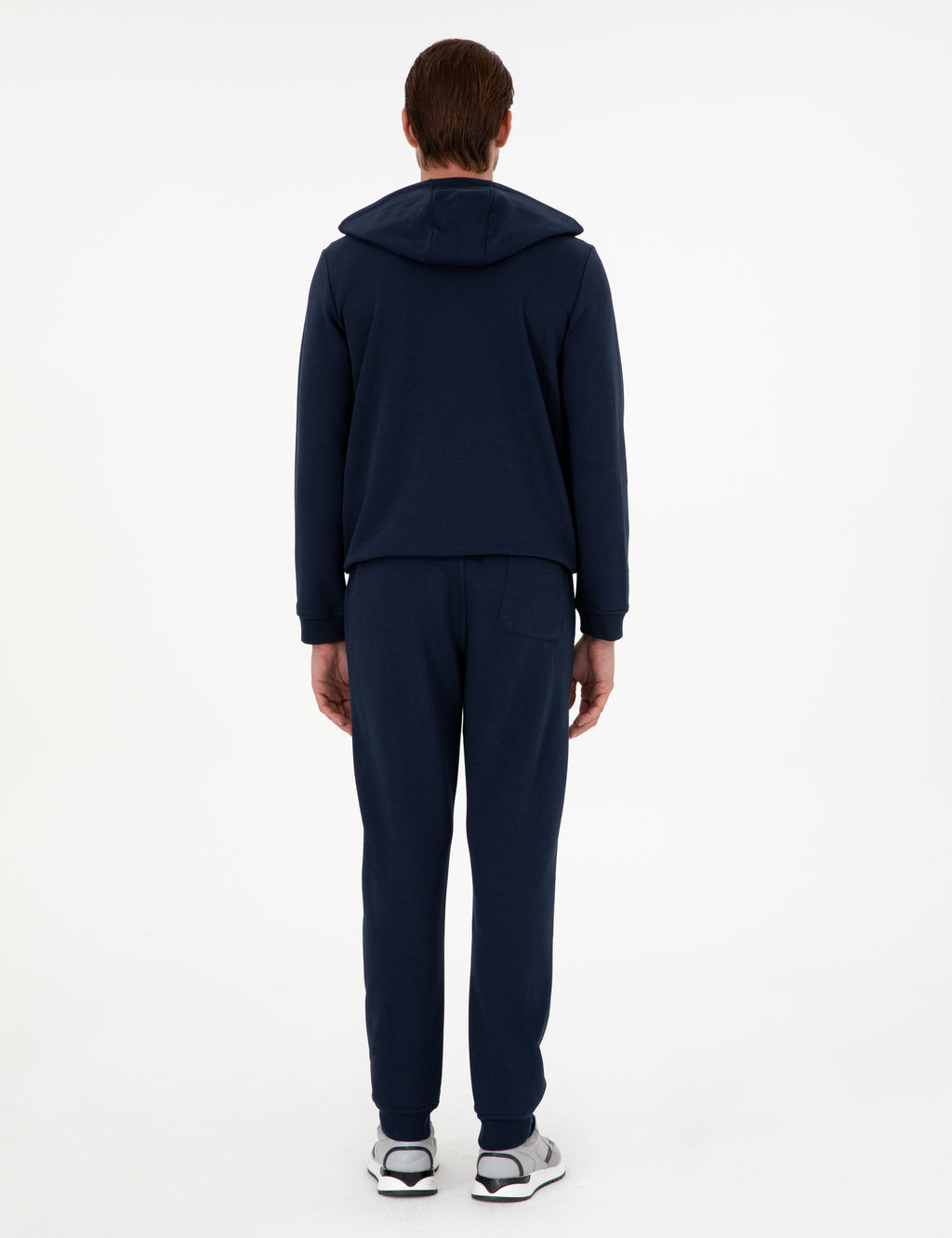 Lacivert Slim Fit 3 _plik Pa_as_ Lastikli E_ofman Alt_