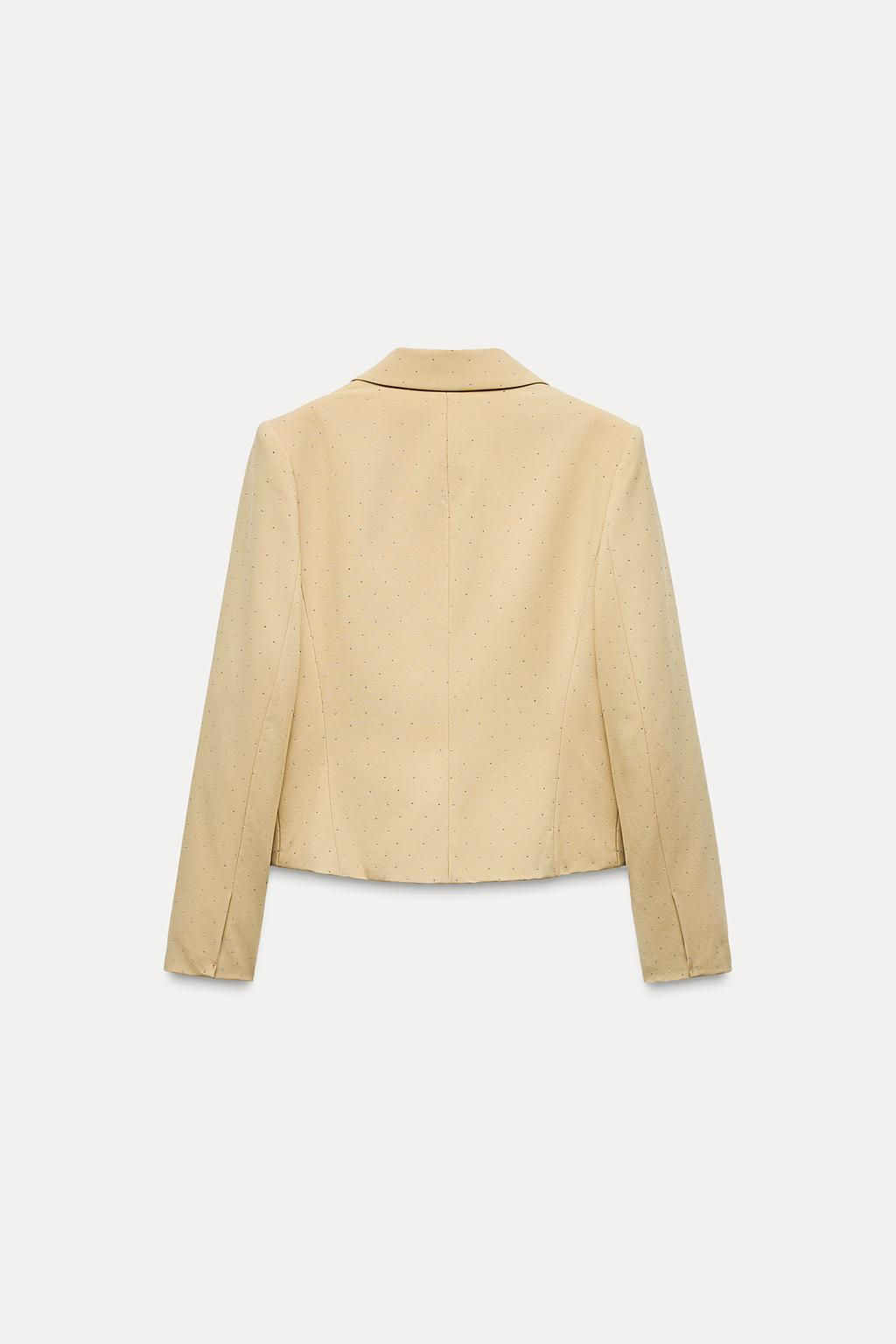 BEADED BLAZER WITH SHOULDER PADS - Zara фото 5