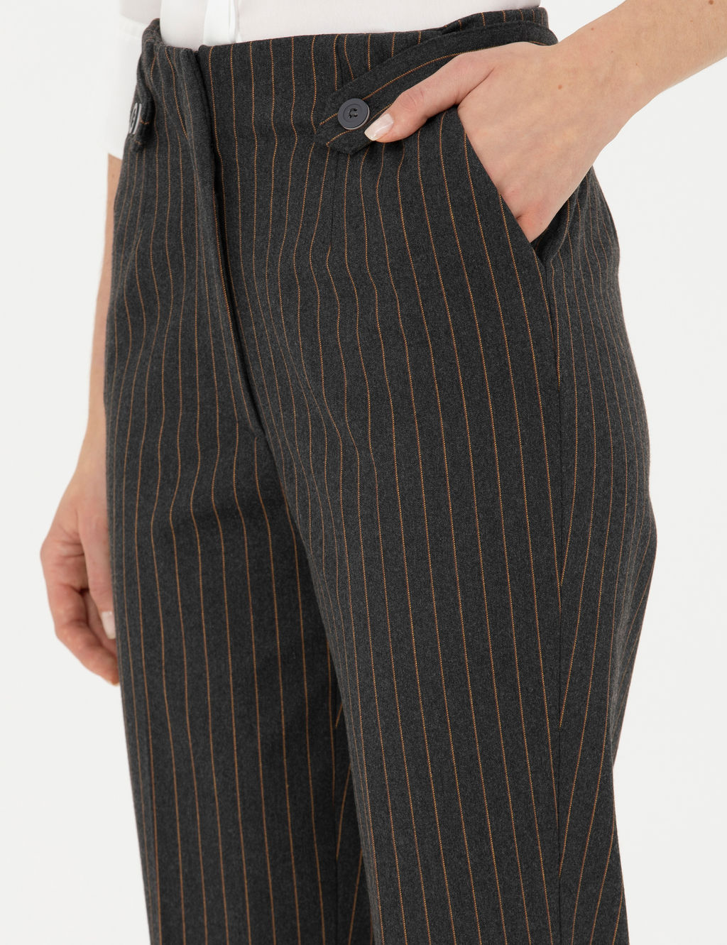 Antrasit Carrot Fit Kuma_ Pantolon - Pierre cardin фото 6