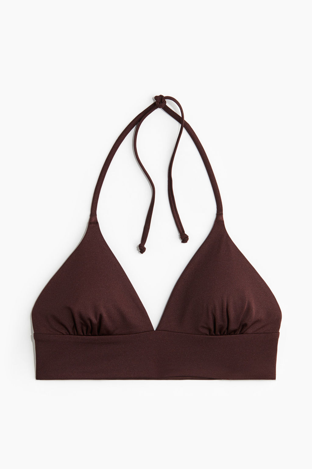 Top de bikini triangular con relleno - H&m фото 4