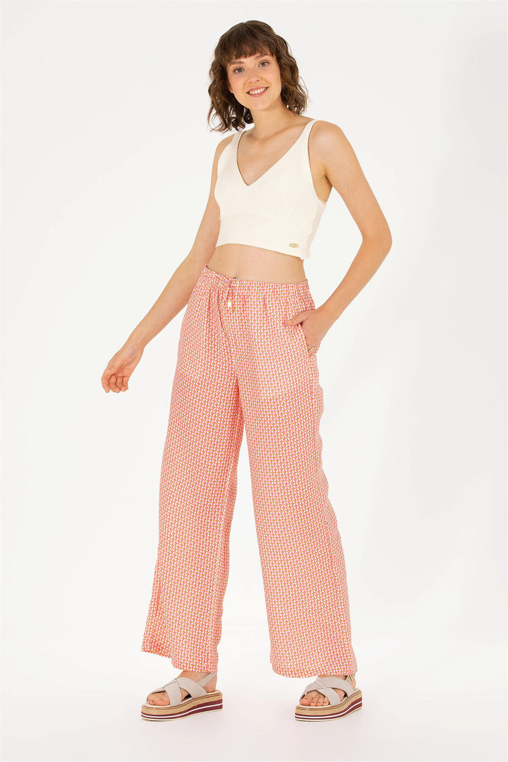 U. S. Polo Assn Женские брюки фуксии - U.s. polo assn фото 8