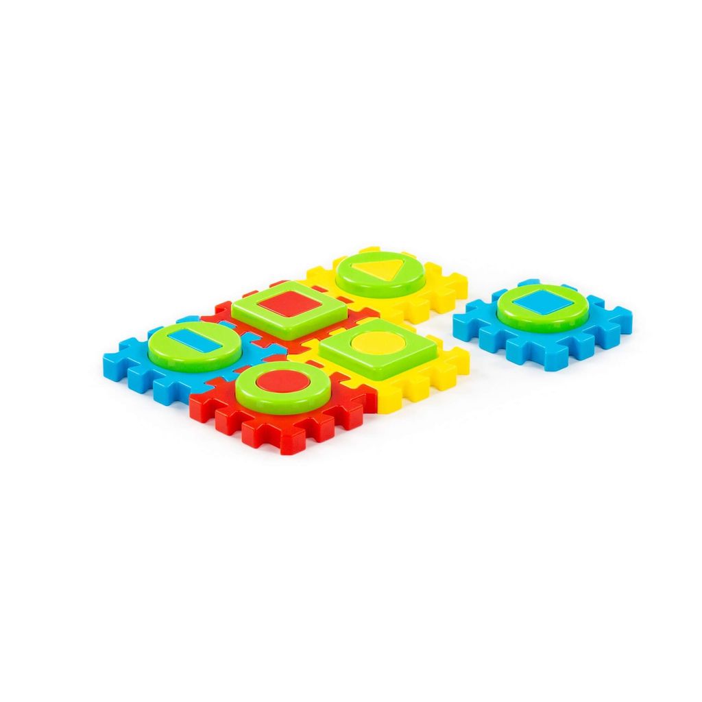 Игрушка развивающая Пазл №1 (12 элементов) (в коробке) - Полесье фото 12