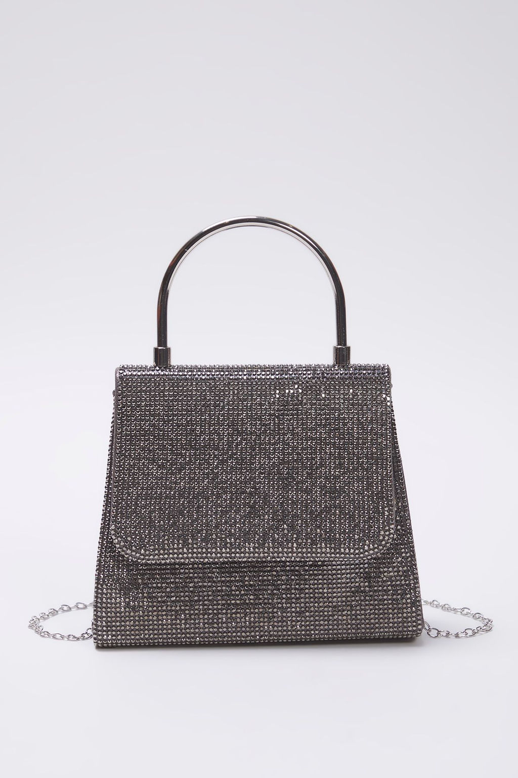 Antrasit Tasl? Abiye Kad?n S?k Mini Boy Clutch El Cantas? TAKSS25OC00066