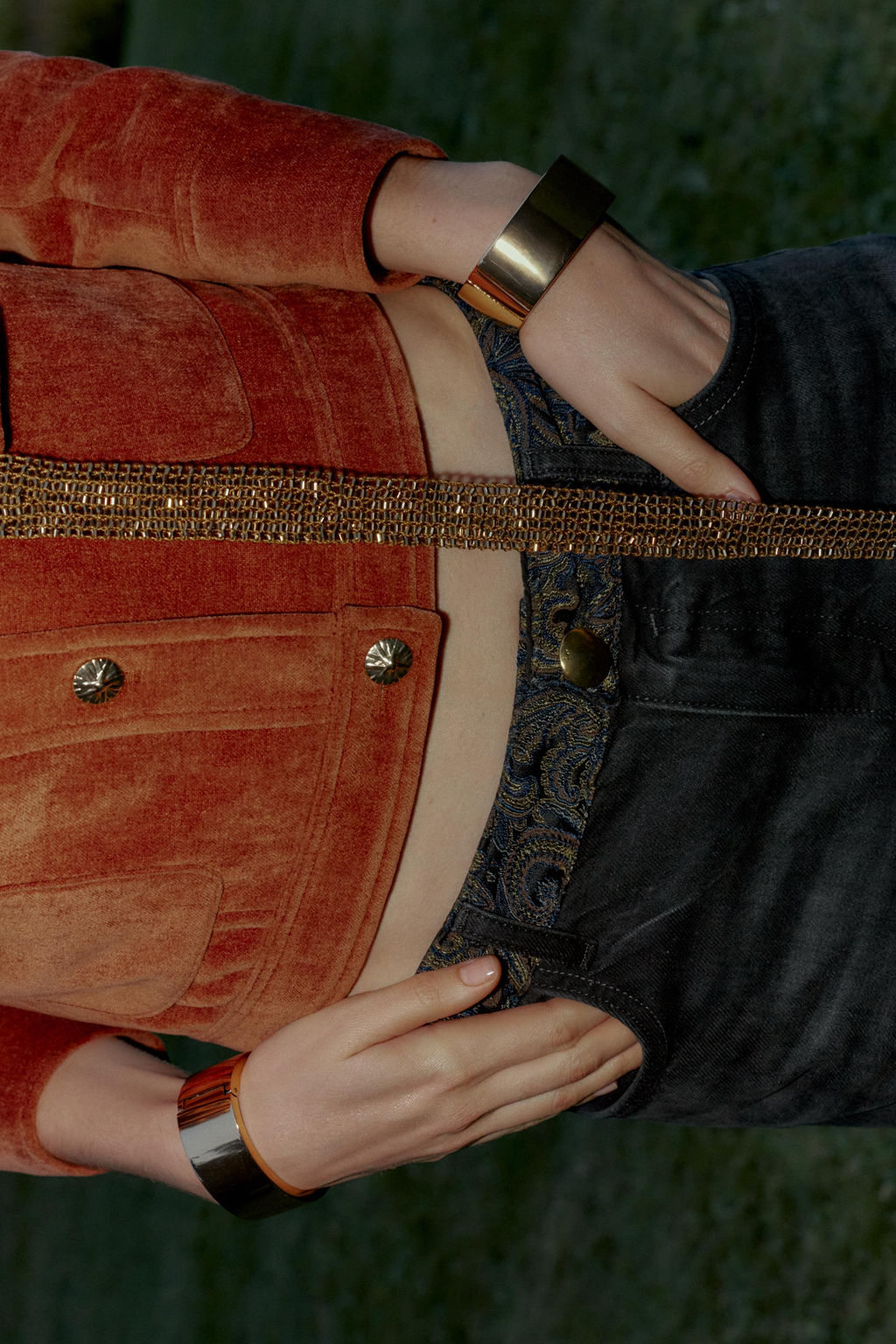 PACK OF 2 RIGID METAL BRACELETS - Zara фото 2