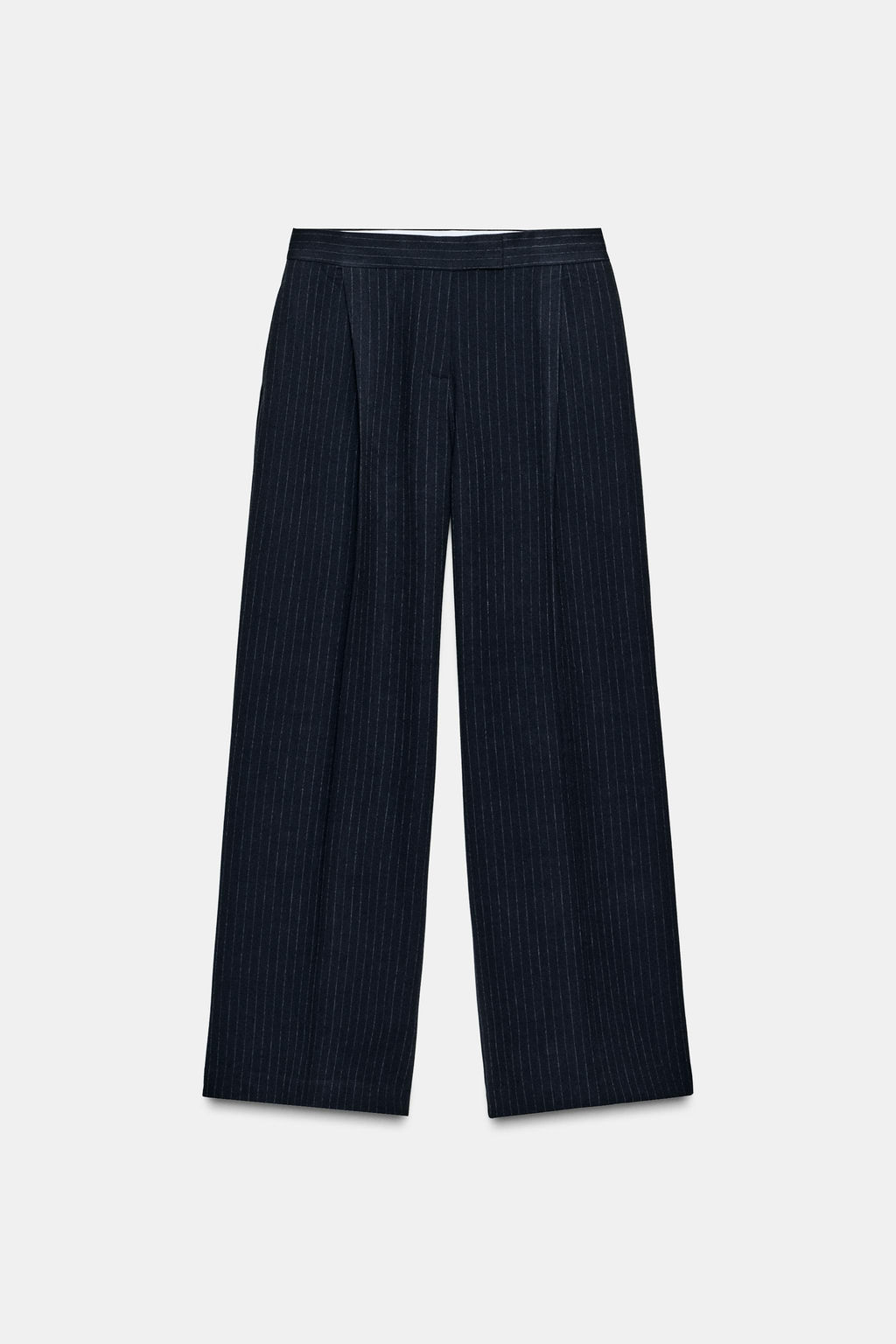 HIGH-WAIST WIDE-LEG TROUSERS - Zara фото 9