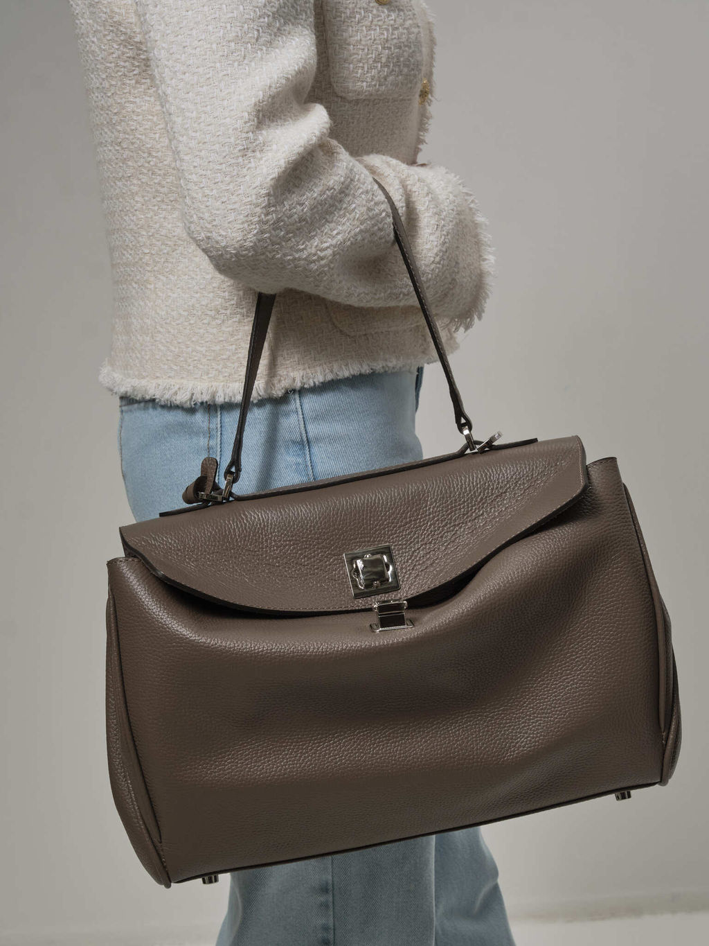 Сумка Barbara DBR 31105 таупе  фото 3