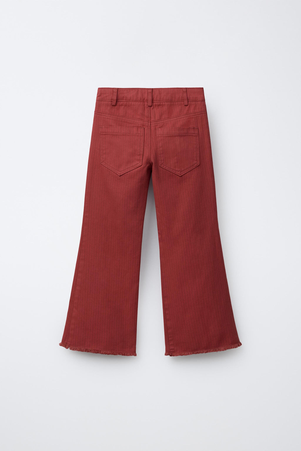 JEANS FLARE RAYAS / Rojo - Zara фото 2