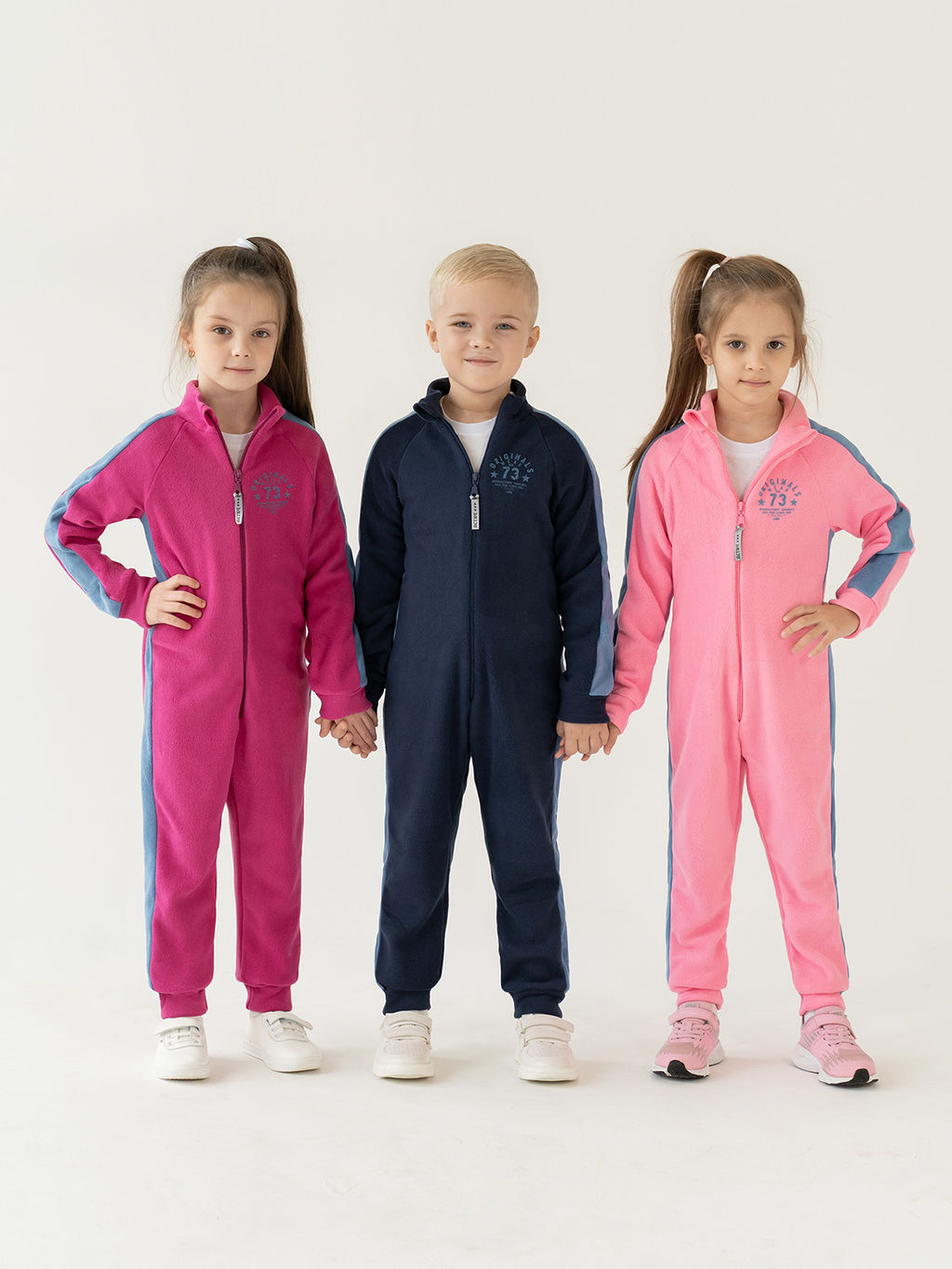 Комбинезон детский розовый пш