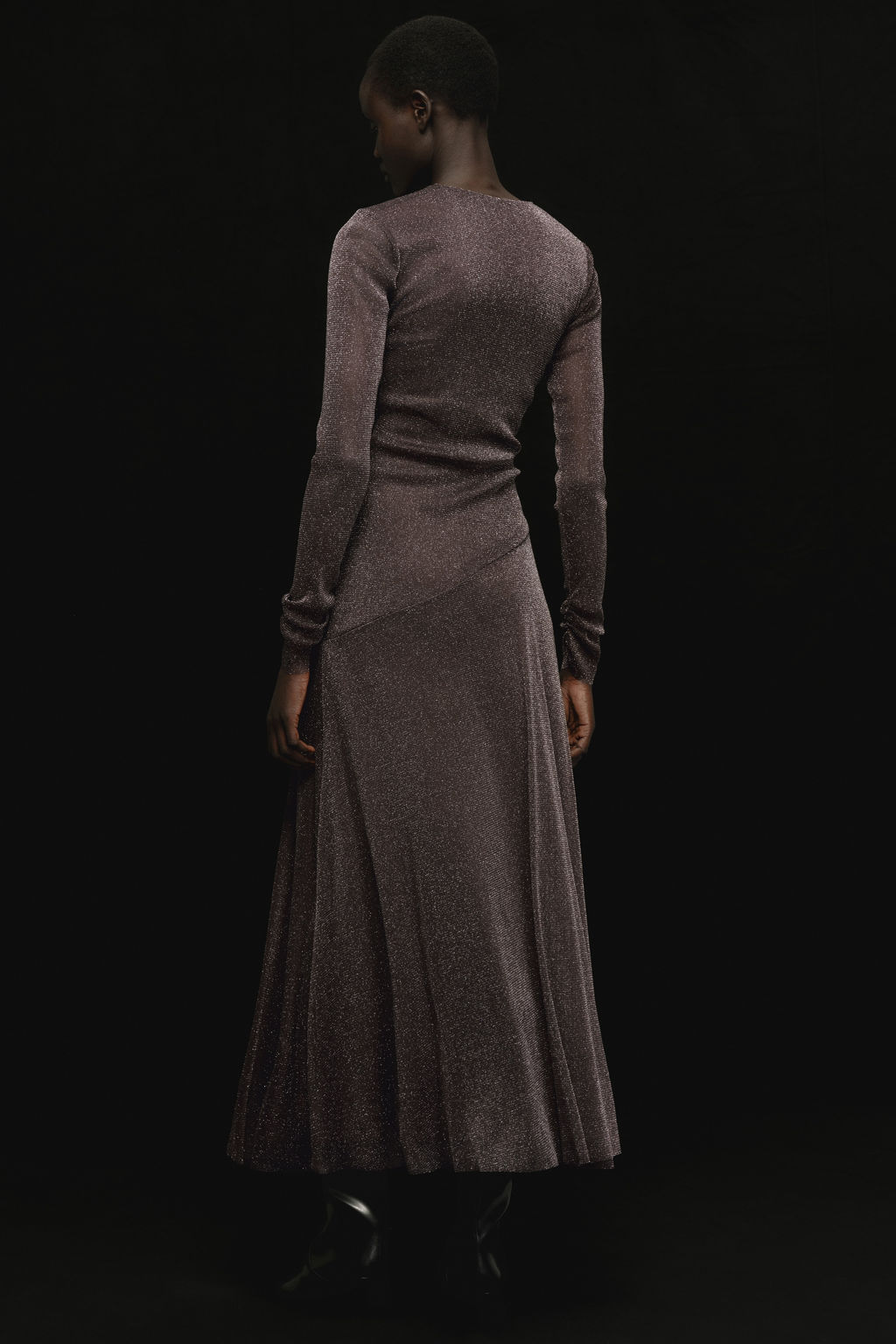 Vestido brillante de malla - H&m фото 5